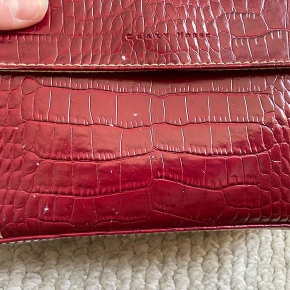 Red Leather Purse - Picture 5 of 5